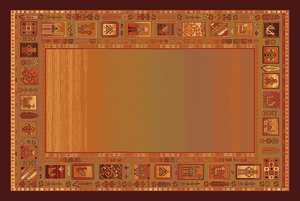 Bordürenteppich 25